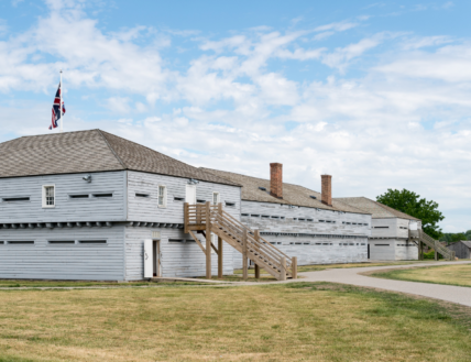 The Fort George National Historic Site, located in Niagara on the Lake