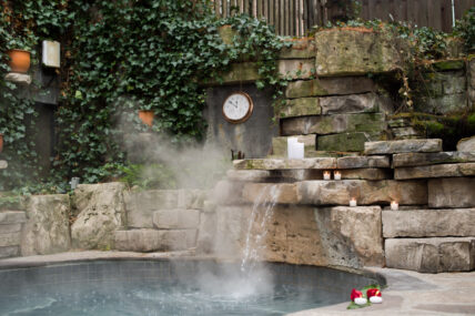 The Hot Spring Pool at 100 Fountain Spa in Niagara on the Lake