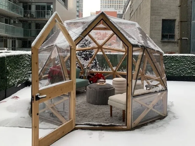 VIP Snow Globes at the Niagara-on-the-Lake Icewine Village