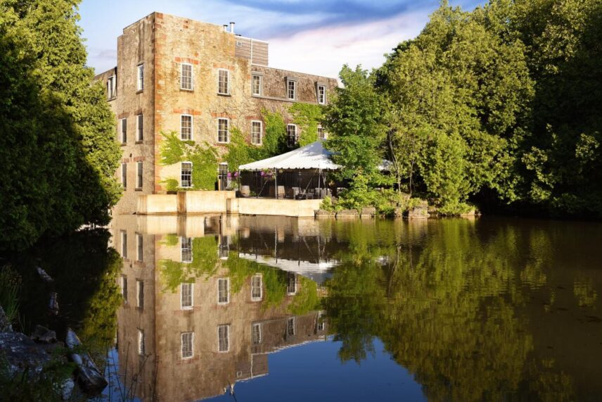The outside of Millcroft Inn & Spa in Caledon.