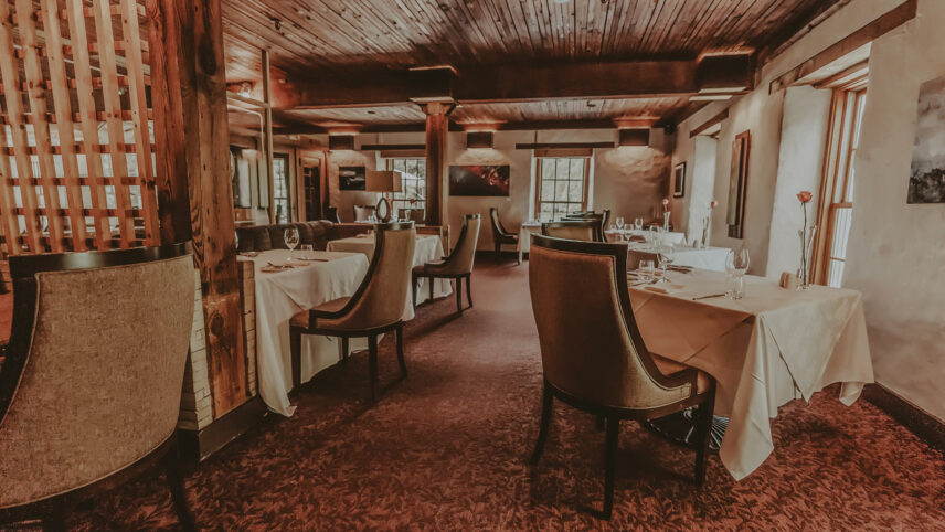 Dining room at Millcroft Inn & Spa in Caledon