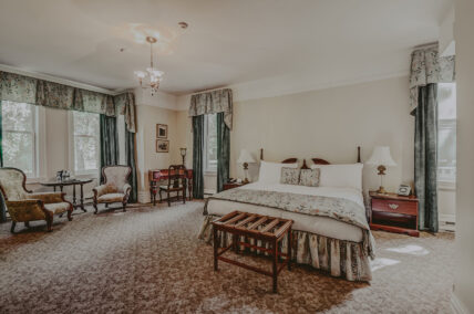 Individually decorated Manor House Guest Room at Millcroft Inn & Spa in Caledon