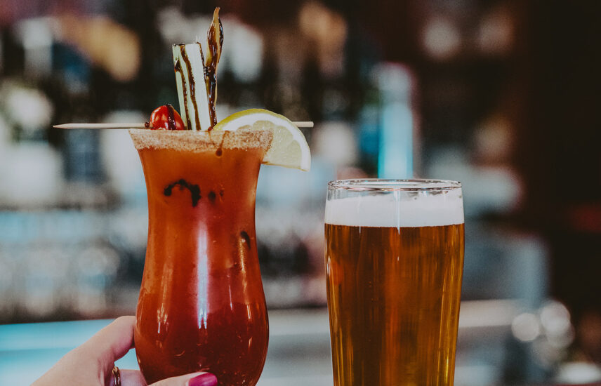 Cocktails from Churchill Lounge's pub at the Prince of Wales Hotel in Niagara-on-the-Lake