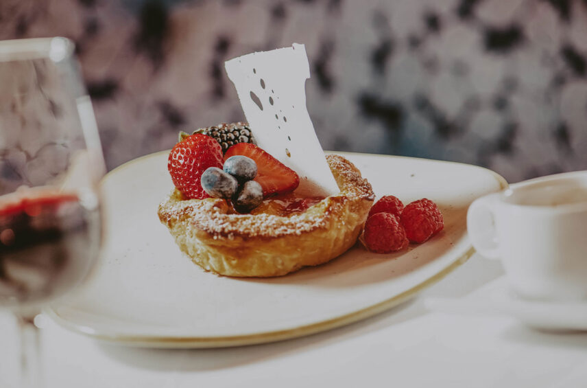 Specialty pastries catered for meetings at the Prince of Wales Hotel in Niagara-on-the-Lake