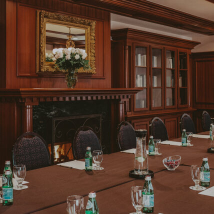 Elegant Victorian décor in modern meeting rooms at the Prince of Wales Hotel in Niagara-on-the-Lake