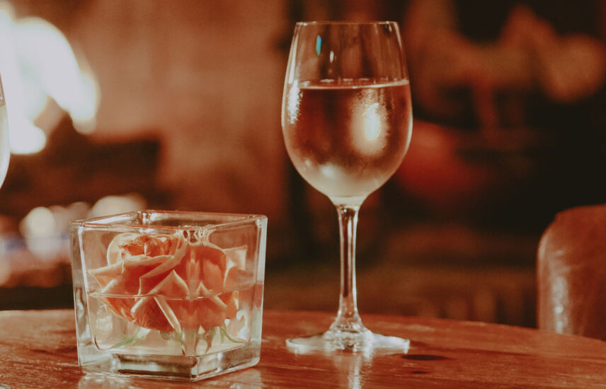 Cold drinks from the Vintage Wine Bar & Lounge at the Pillar & Post Hotel in Niagara-on-the-Lake
