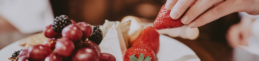 Platter of wine pairings at the Vintage Wine Bar & Lounge at the Pillar & Post in Niagara-on-the-Lake