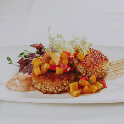 Specialty custom catering menu items for weddings at the Pillar & Post in Niagara-on-the-Lake