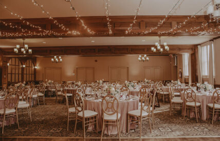 Upper Canada Hall Ballroom wedding venue at the Pillar & Post in Niagara-on-the-Lake
