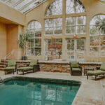 Indoor pool at Queen's Landing in Niagara on the Lake