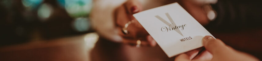 Vintage Hotels room key