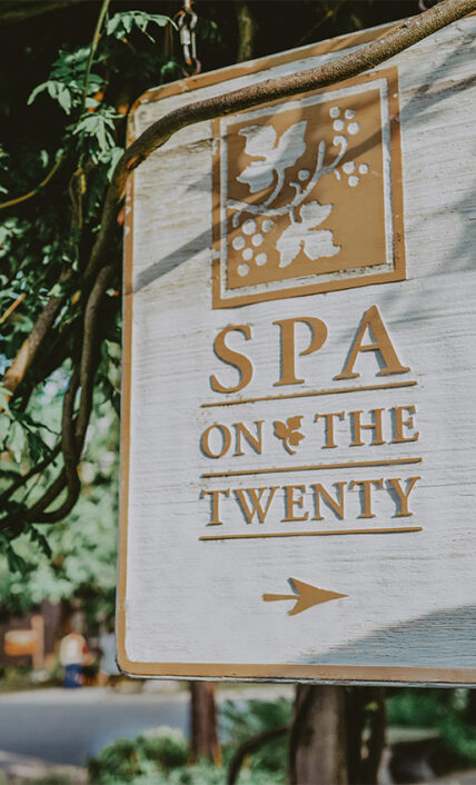 Full service spa at Inn On The Twenty in Jordan Village