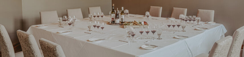 Catering setting for meeting rooms at Inn On The Twenty in Jordan Village