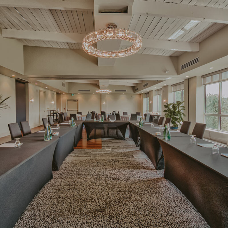 The Valley View corporate event venue at Inn On The Twenty in Jordan Village