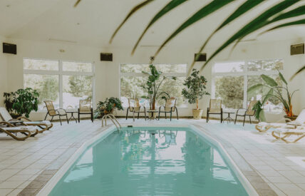 Indoor pool at Millcroft Inn & Spa in Caledon