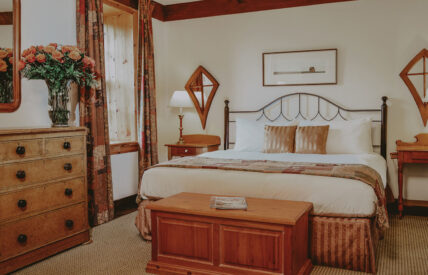 Rustic accommodations at Millcroft Inn & Spa in Caledon