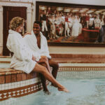Couple using the indoor pool at Prince of Wales in Niagara on the Lake