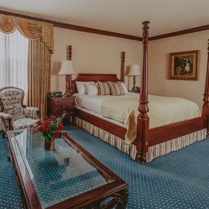 Enjoy accommodations in a Premium Guestroom at Prince of Wales hotel in Niagara on the Lake. 