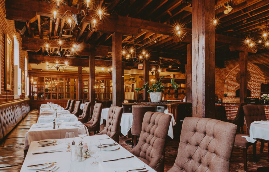 The Cannery Restaurant at Pillar and Post in Niagara-on-the-Lake.