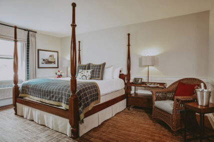 The guest suite experience at the Pillar & Post Hotel in Niagara-on-the-Lake