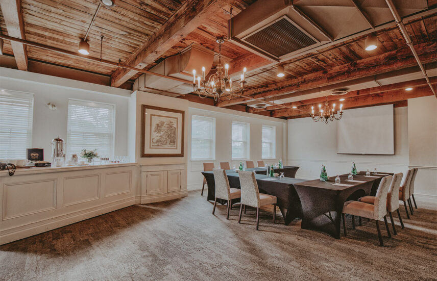 Jordan Room meeting venue at Inn On The Twenty in Jordan Village