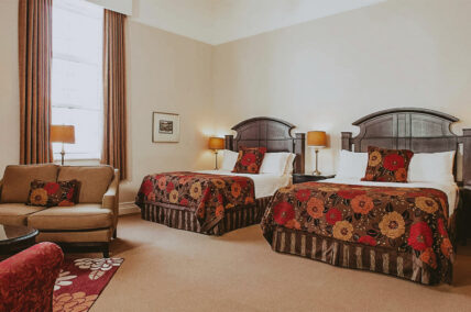 Premium Guest Suite with two queen beds at Inn On The Twenty in Jordan Village