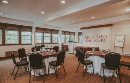 Alton Room for large meetings and conferences at Millcroft Inn & Spa in Caledon