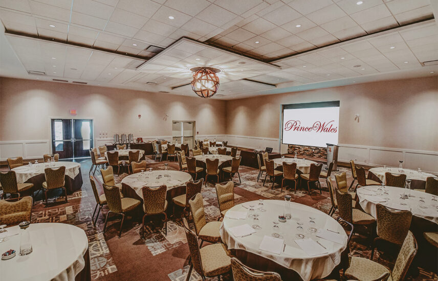 Royal Cambridge Ballroom meeting venue at the Prince of Wales Hotel in Niagara-on-the-Lake