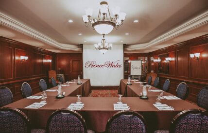 Mayfair meeting room at the Prince of Wales Hotel in Niagara-on-the-Lake