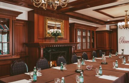 Three Feathers meeting room at the Prince of Wales Hotel Niagara-on-the-Lake