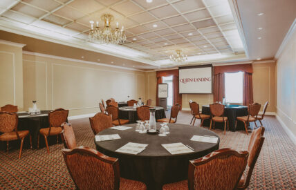 Loyalist venue for large meetings and conferences at the Queens Landing Hotel in Niagara-on-the-Lake