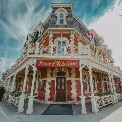 Prince of Wales Hotel exterior in Niagara-on-the-Lake