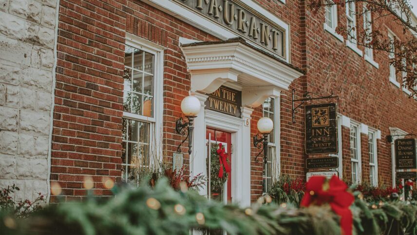 Christmas in wine country at Inn on the Twenty in Jordan, Ontario