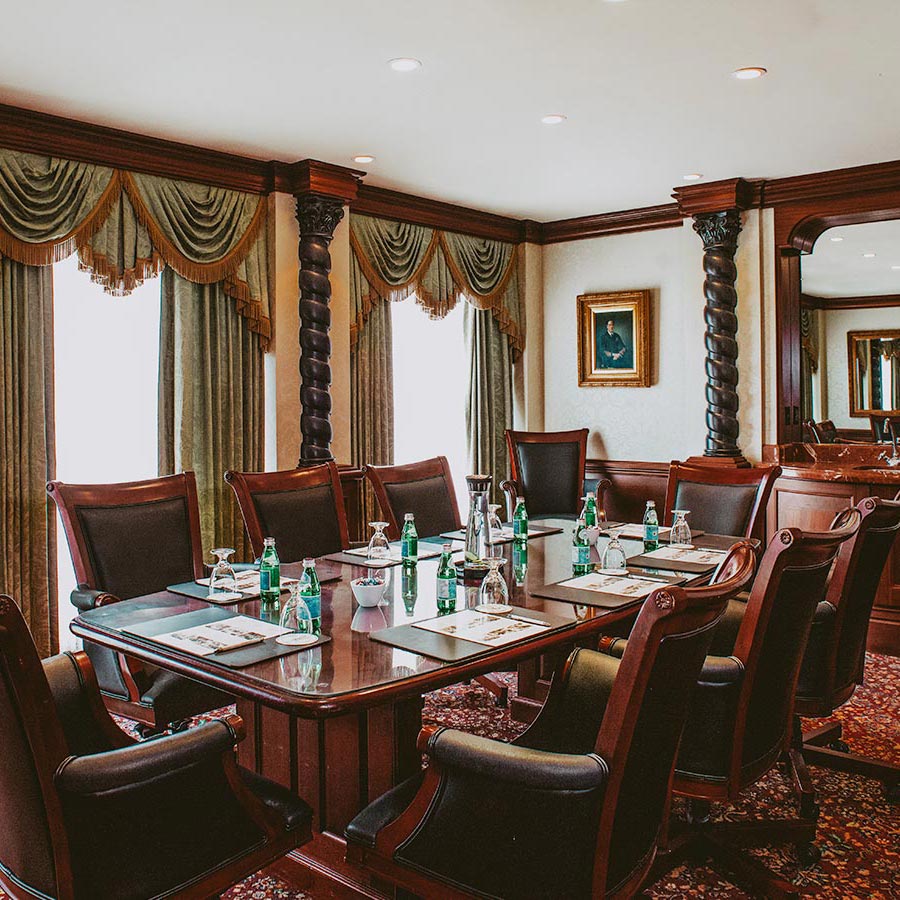 In-person meetings at Prince of Wales hotel in Niagara-on-the-Lake