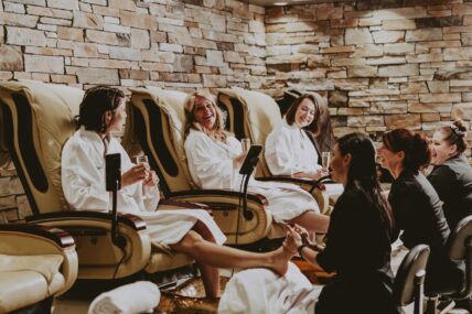Pedicures at 100 Fountain Spa.