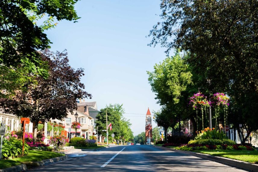 The Clock Tower in Niagara-on-the-Lake.