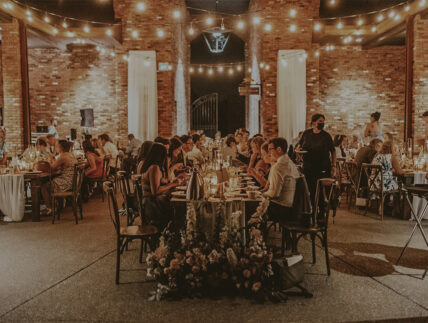 A wedding celebration at The Hare Wine Co. in Niagara-on-the-Lake.