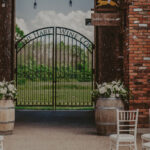 Gates at The Hare Wine Co. wedding venue