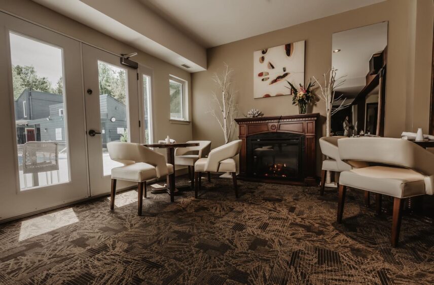 The Spa Café at Millcroft Inn & Spa in Caledon, Ontario.