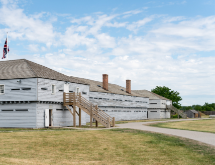 Fort George, open during Canada Day long weekend in Niagara on the Lake