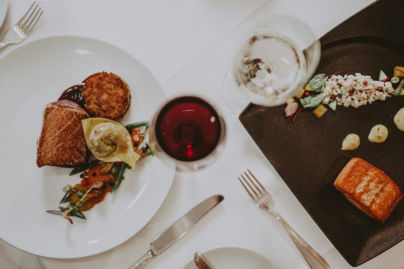 Hand-crafted dinner at Queen’s Landing in Niagara-on-the-Lake