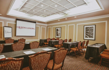 Trillum Venue for small meetings and breakout rooms at the Queens Landing Hotel in Niagara-on-the-Lake