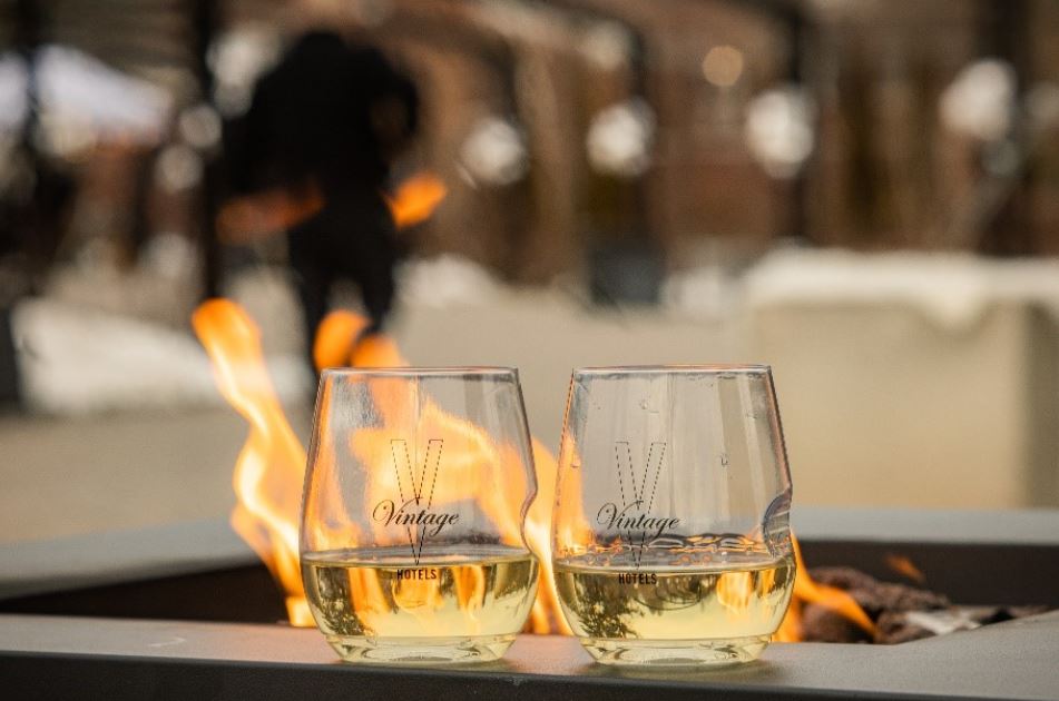 Enjoy wine by the fire as you Sip and Savour this fall in Niagara-on-the-Lake