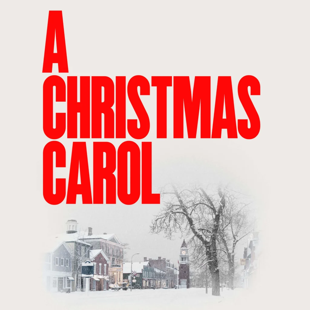 A Christmas Carol on stage at the Shaw Festival’s Royal Theatre