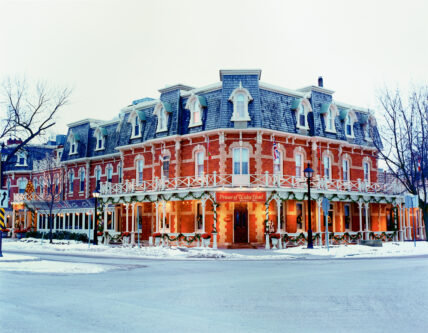 Prince of Wales in the winter in Niagara on the Lake