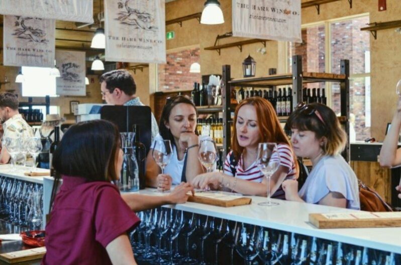 Fall wine tasting at The Hare Wine Co. in Niagara-on-the-Lake