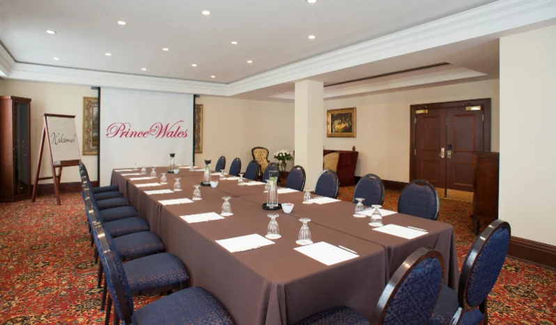 A meeting room at Prince of Wales hotel in Niagara-on-the-Lake