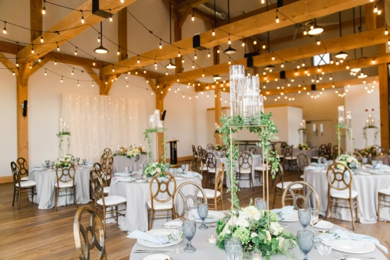 The Barn at Pillar and Post, a large winter wedding venue in Niagara on the Lake