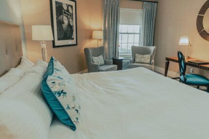 Traditional Guest Room at the Queens Landing Hotel in Niagara-on-the-Lake