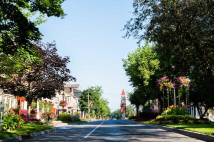 The streets of historic Niagara-on-the-Lake.